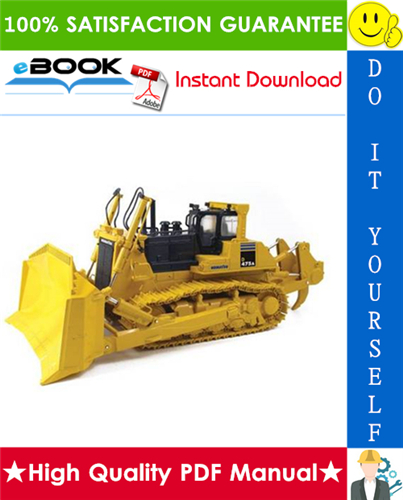 Thumbnail ☆☆ Best ☆☆ Komatsu D475A-2 Bulldozer Service Repair Manual + Operation & Maintenance Manual (Serial Number: 10201 and up)