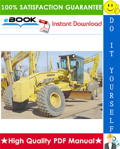 Thumbnail ☆☆ Best ☆☆ Komatsu GD750A-1 Motor Grader Service Repair Manual + Operation & Maintenance Manual (Serial Number: 7001 and up)