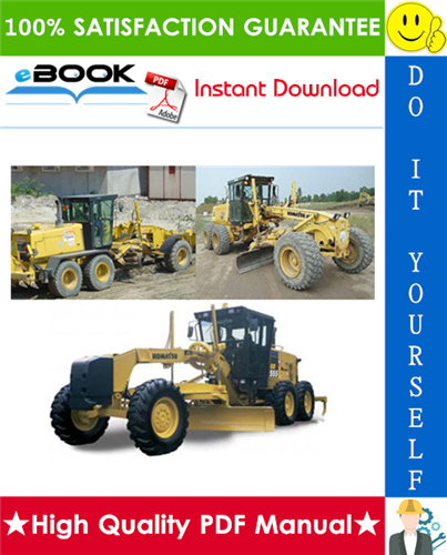 Thumbnail ☆☆ Best ☆☆ Komatsu GD825A-1 Motor Grader Service Repair Manual + Operation & Maintenance Manual (Serial Number: 10002 and up)