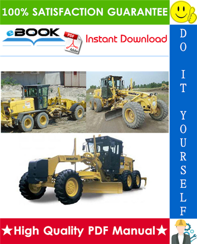 Thumbnail ☆☆ Best ☆☆ Komatsu GD825A-2 Motor Grader Service Repair Manual + Operation & Maintenance Manual (Serial Number: 11001 and up)