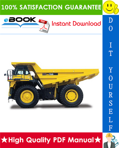 Thumbnail ☆☆ Best ☆☆ Komatsu HD785-5LC Dump Truck Service Repair Manual + Operation & Maintenance Manual