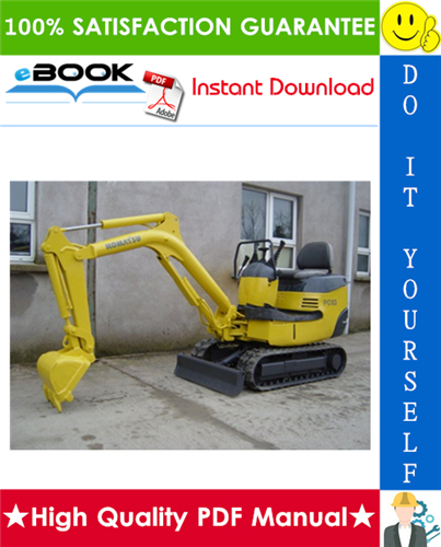 Thumbnail ☆☆ Best ☆☆ Komatsu PC03-2 Hydraulic Excavator Service Repair Manual + Operation & Maintenance Manual (Serial Number: 21587 and up)