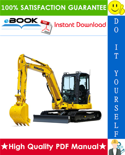 Thumbnail ☆☆ Best ☆☆ Komatsu PC15R-8 Hydraulic Excavator Service Repair Manual + Operation & Maintenance Manual (Serial Number: F21803 and up)