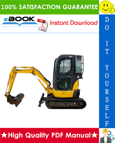 Thumbnail ☆☆ Best ☆☆ Komatsu PC20MRX-1 Hydraulic Excavator Service Repair Manual + Operation & Maintenance Manual (Serial Number: 10001 and up)