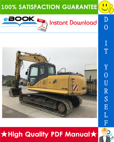 Thumbnail ☆☆ Best ☆☆ Komatsu PC160-6K, PC180LC-6K, PC180NLC-6K Hydraulic Excavator Service Repair Manual + Operation & Maintenance Manual (Serial Number: K32001 and up, K34001 and up