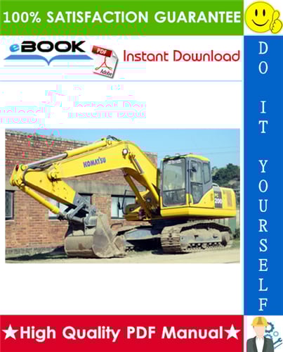Thumbnail ☆☆ Best ☆☆ Komatsu PC200-6, PC200LC-6, PC210LC-6, PC220LC-6, PC250LC-6 Hydraulic Excavator Service Repair Manual + Operation & Maintenance Manual