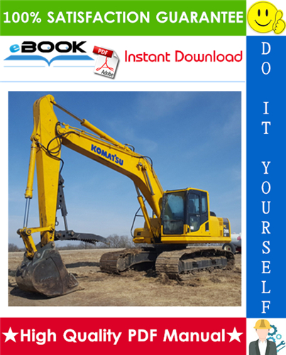 Thumbnail ☆☆ Best ☆☆ Komatsu PC200LC-7L, PC220LC-7L Hydraulic Excavator Service Repair Manual + Operation & Maintenance Manual (Serial Number: A86001 and up)