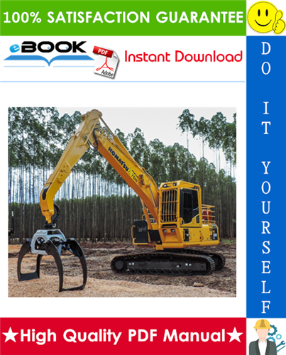 Thumbnail ☆☆ Best ☆☆ Komatsu PC200LL-8, PC220LL-8 Hydraulic Excavator Service Repair Manual + Operation & Maintenance Manual (Serial Number: A87001 and UP)