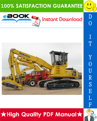 Thumbnail ☆☆ Best ☆☆ Komatsu PC220LL-8 Hydraulic Excavator Service Repair Manual + Operation & Maintenance Manual (Serial Number: A87001 and up)