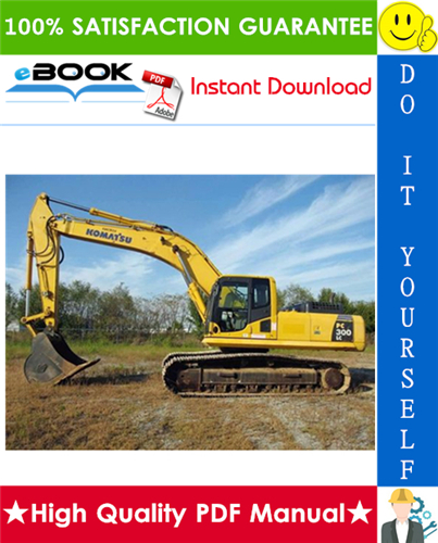 Thumbnail ☆☆ Best ☆☆ Komatsu PC300LC-7E0, PC300HD-7E0 Hydraulic Excavator Service Repair Manual + Operation & Maintenance Manual Thumbnail ☆☆ Best ☆☆ Komatsu PC300LC-7E0, PC300HD-7E0 Hydraulic Excavator Service Repair Manual + Operation & Maintenance Manual