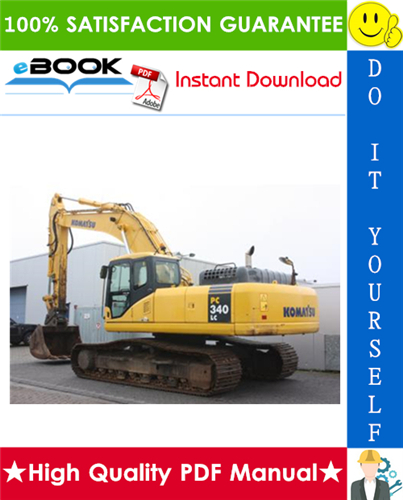 Thumbnail ☆☆ Best ☆☆ Komatsu PC340LC-7K, PC340NLC-7K Hydraulic Excavator Service Repair Manual + Operation & Maintenance Manual (Serial Number: K40001 and up) Thumbnail ☆☆ Best ☆☆ Komatsu PC340LC-7K, PC340NLC-7K Hydraulic Excavator Service Repair Manual + Operation & Maintenance Manual (Serial Number: K40001 and up)