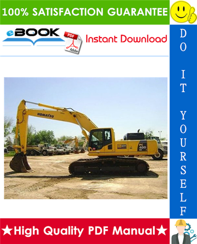 Thumbnail ☆☆ Best ☆☆ Komatsu PC400LC-6LM, PC400HD-6LM Hydraulic Excavator Service Repair Manual + Operation & Maintenance Manual (Serial Number: A85001 and UP)