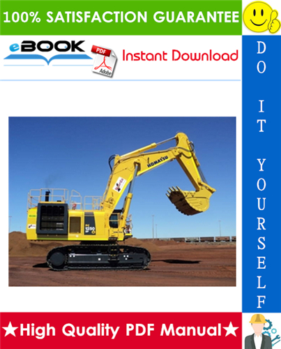 Thumbnail ☆☆ Best ☆☆ Komatsu PC1250-8, PC1250SP-8, PC1250LC-8 Hydraulic Excavator Service Repair Manual + Field Assembly Manual + Operation & Maintenance Manual (Serial Number: 30001
