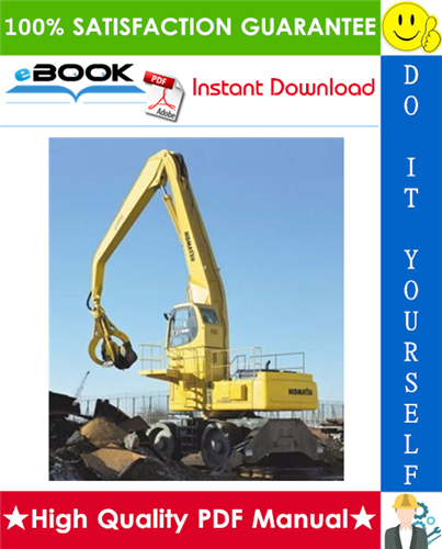 Thumbnail ☆☆ Best ☆☆ Komatsu PW400MH-6 Material Handler Service Repair Manual + Operation & Maintenance Manual (Serial Number: A84210 and up)