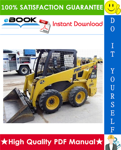 Thumbnail ☆☆ Best ☆☆ Komatsu SK815-5N, SK815-5NA Skid Steer Loader Service Repair Manual + Operation & Maintenance Manual