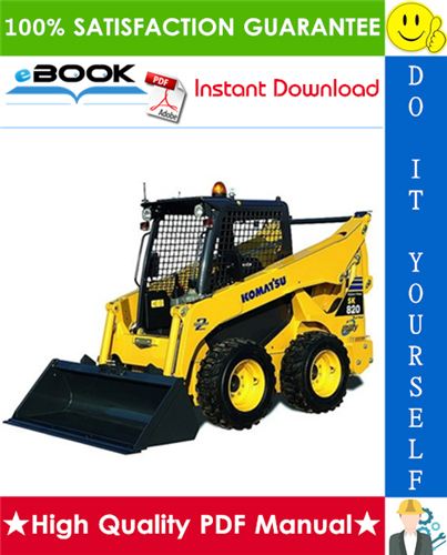 Thumbnail ☆☆ Best ☆☆ Komatsu SK818-5, SK820-5 Turbo Skid-Steer Loader Service Repair Manual + Operation & Maintenance Manual