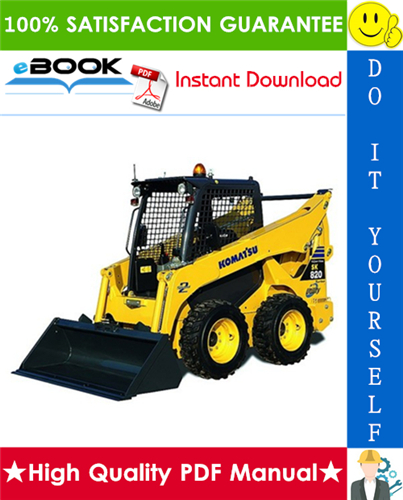 Thumbnail ☆☆ Best ☆☆ Komatsu SK820-5N Skid Steer Loader Service Repair Manual + Operation & Maintenance Manual (Serial Number: A40001 and up)