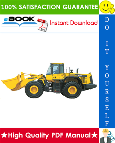 Thumbnail ☆☆ Best ☆☆ Komatsu WA420-3MC Wheel Loader Service Repair Manual + Operation & Maintenance Manual (Serial Number: A31001 and up)