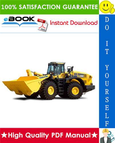 Thumbnail ☆☆ Best ☆☆ Komatsu WA500-3LE Wheel Loader Service Repair Manual + Operation & Maintenance Manual (Serial Number: A70001 and up)
