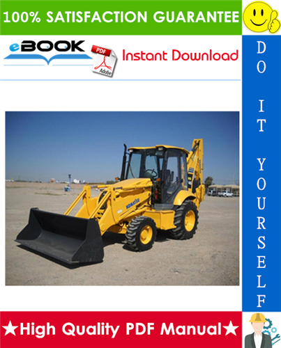 Thumbnail ☆☆ Best ☆☆ Komatsu WB146-5, WB146PS-5 Backhoe Loader Service Repair Manual + Operation & Maintenance Manual