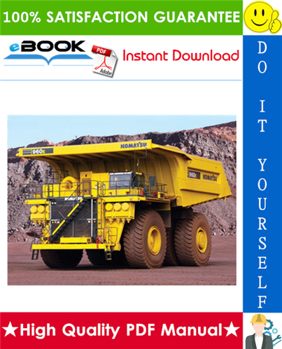 Thumbnail ☆☆ Best ☆☆ Komatsu 960E-1K Dump Truck Service Repair Manual + Operation & Maintenance Manual + Field Assembly Manual (Serial Number: A50003 & up)