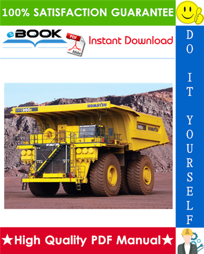 Thumbnail ☆☆ Best ☆☆ Komatsu 960E-2 Dump Truck Service Repair Manual + Operation & Maintenance Manual + Field Assembly Manual (Serial Numbers: A30027 & Up)