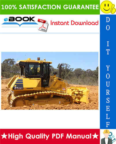 Thumbnail ☆☆ Best ☆☆ Komatsu D61EXi-23, D61PXi-23 Bulldozer Service Repair Manual + Operation & Maintenance Manual (Serial Number: 30324 and up)