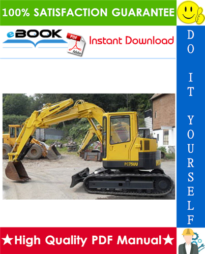 Thumbnail ☆☆ Best ☆☆ Komatsu PC75UU-1 Hydraulic Excavator Service Repair Manual + Operation & Maintenance Manual (Serial Number: 2908 and up) Thumbnail ☆☆ Best ☆☆ Komatsu PC75UU-1 Hydraulic Excavator Service Repair Manual + Operation & Maintenance Manual (Serial Number: 2908 and up)
