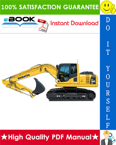 Thumbnail ☆☆ Best ☆☆ Komatsu PC160LC-8 Hydraulic Excavator Service Repair Manual + Operation & Maintenance Manual (Serial Number: 25001 and up) Thumbnail ☆☆ Best ☆☆ Komatsu PC160LC-8 Hydraulic Excavator Service Repair Manual + Operation & Maintenance Manual (Serial Number: 25001 and up)