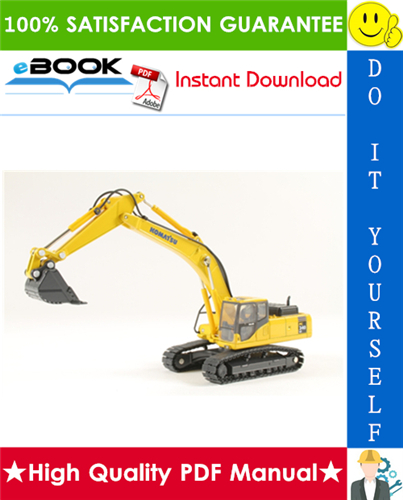 Thumbnail ☆☆ Best ☆☆ Komatsu PC340-6K, PC340LC-6K, PC340NLC-6K Hydraulic Excavator Service Repair Manual + Operation & Maintenance Manual (Serial Number: K30001 and up)