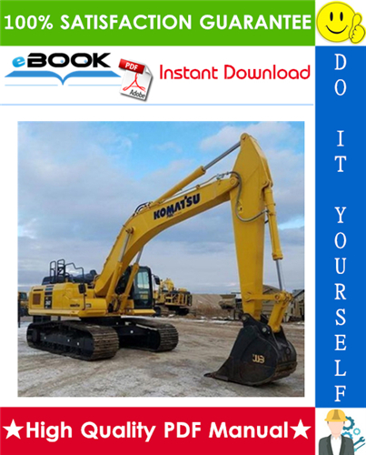 Thumbnail ☆☆ Best ☆☆ Komatsu PC360-7 Hydraulic Excavator Service Repair Manual + Operation & Maintenance Manual (Serial Number: 36332 and up)