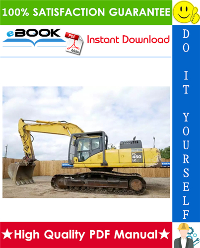 Thumbnail ☆☆ Best ☆☆ Komatsu PC450-6, PC450LC-6 Hydraulic Excavator Service Repair Manual + Operation & Maintenance Manual (Serial Number: 12144 and up)