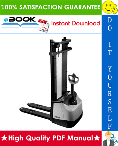 Thumbnail ☆☆ Best ☆☆ CROWN WF3000 Series Walkie Straddle Pallet Stacker Parts Manual