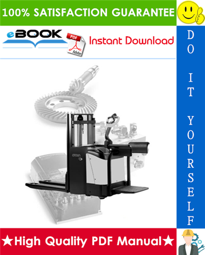 Thumbnail ☆☆ Best ☆☆ Crown WD2300 Series Walkie Reach Stacker Parts Manual