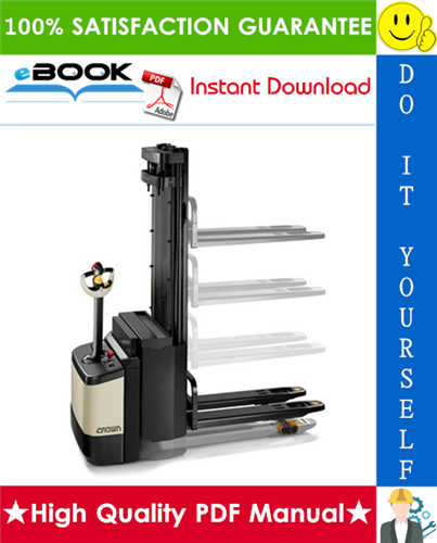 Thumbnail ☆☆ Best ☆☆ Crown WI 2300 Series Pedestrian Powered Initial-Lift Stackers Parts Manual