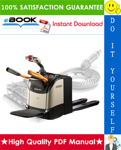 Thumbnail ☆☆ Best ☆☆ Crown WT 3000 Series Pallet Truck with stand-on platform Parts Manual