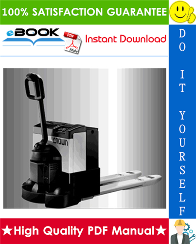 Thumbnail ☆☆ Best ☆☆ Crown GPW1000 Series Pallet Truck Service and Parts Manual