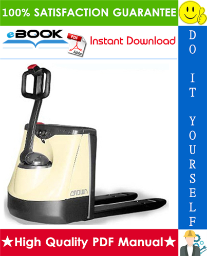 Thumbnail ☆☆ Best ☆☆ Crown WP2000 Series Pallet Truck Service Repair Manual