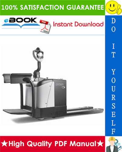 Thumbnail ☆☆ Best ☆☆ Crown WP2300S Series Electric Pallet Truck Service Repair Manual