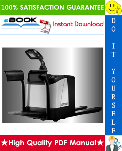 Thumbnail ☆☆ Best ☆☆ Crown WP2000S Series Electric Pallet Truck Service Repair Manual