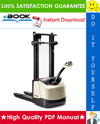 Thumbnail ☆☆ Best ☆☆ Crown WF3000 Series Walkie Pallet Stacker Service Repair Manual