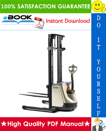 Thumbnail ☆☆ Best ☆☆ Crown ST3000 Series Electric Walkie Straddle Stacker Service Repair Manual