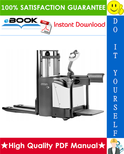 Thumbnail ☆☆ Best ☆☆ Crown WD2300S Series Walkie Reach Stacker Service Repair Manual