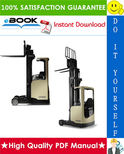 Thumbnail ☆☆ Best ☆☆ Crown ESR4000 Series Reach Truck Service Repair Manual