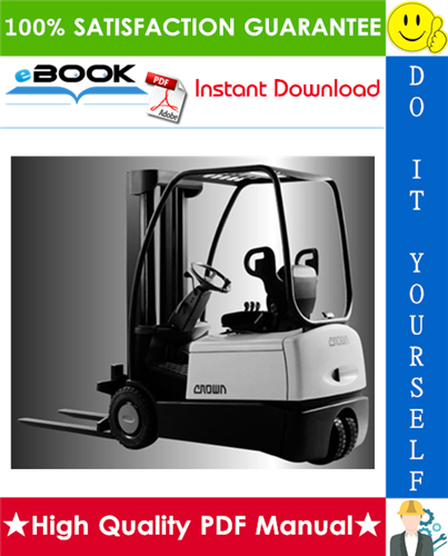Thumbnail ☆☆ Best ☆☆ Crown SC3000 Series Forklift Truck Service Repair Manual