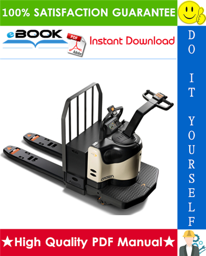 Thumbnail ☆☆ Best ☆☆ Crown PE 4500 AC Walkie Rider Pallet Truck Service Repair Manual & Parts Manual
