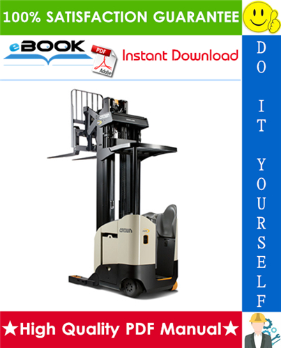 Thumbnail ☆☆ Best ☆☆ Crown RR/RD 5700S (AC Traction) Narrow-Aisle Reach Truck Service Repair Manual & Parts Manual