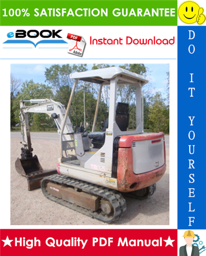 Thumbnail ☆☆ Best ☆☆ Takeuchi TB025 Compact Excavator Parts Manual