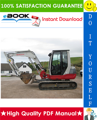 Thumbnail ☆☆ Best ☆☆ Takeuchi TB25, TB250 Compact Excavator Parts Manual