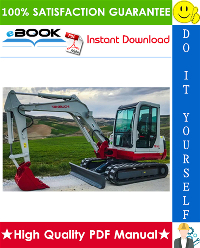Thumbnail ☆☆ Best ☆☆ Takeuchi TB145 Compact Excavator Parts Manual